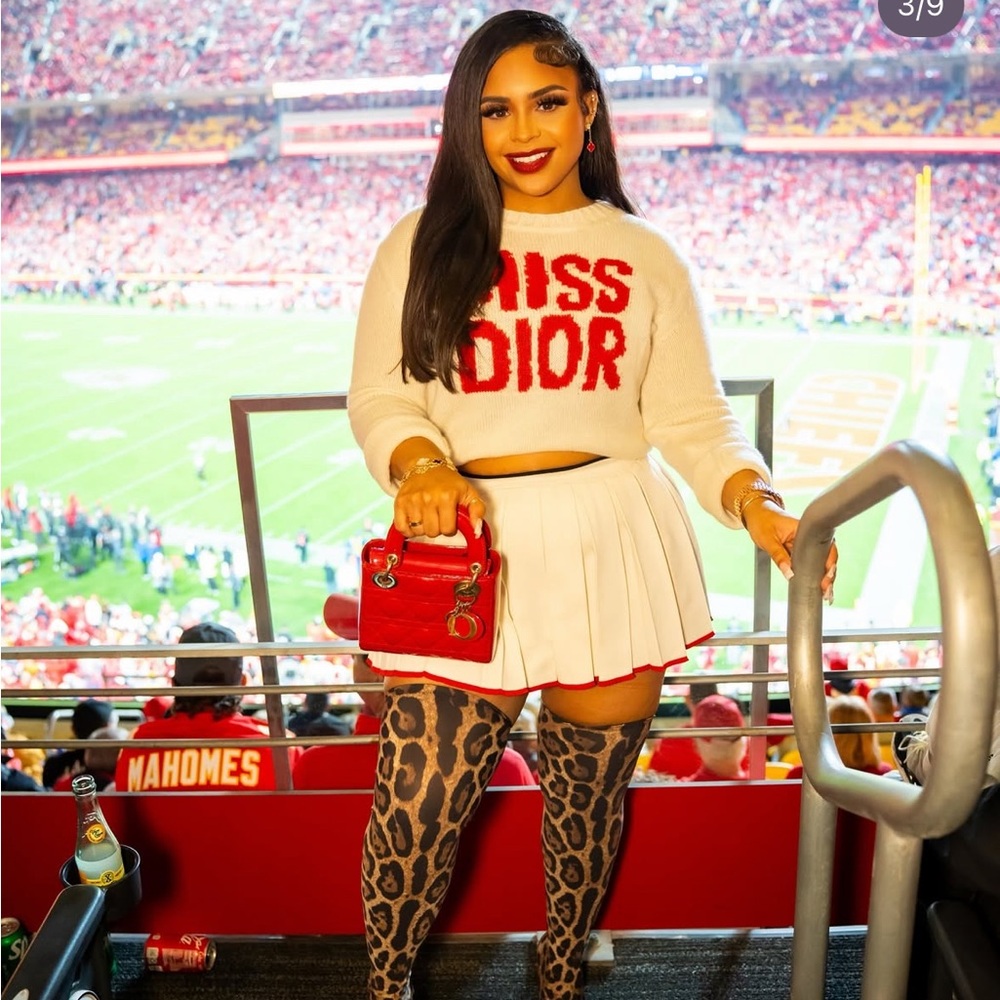 Christian Dior: Miss Dior Sweater Pale Pink Cashmere and Silk Knit.